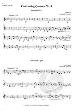 Contrasting Quartets 5 für Holzbläser Quartett im Alle Noten Shop kaufen
