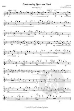 Contrasting Quartets 6 von Ludwig van Beethoven für Holzbläser Quartett im Alle Noten Shop kaufen