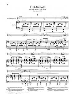 Hot-Sonate von Erwin Schulhoff 