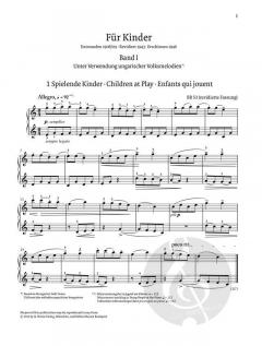 Für Kinder 1 von Béla Bartók 