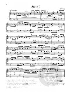 Französische Suiten BWV 812-817 von Johann Sebastian Bach 