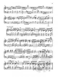 Französische Suiten BWV 812-817 von Johann Sebastian Bach 
