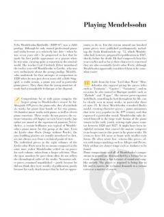 At The Piano - Mendelssohn von Felix Mendelssohn Bartholdy 