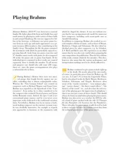 At The Piano - Brahms von Johannes Brahms 
