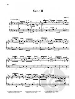 Französische Suiten BWV 812-817 von Johann Sebastian Bach 