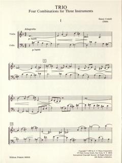 Trio für Violine, Cello und Klavier (Henry Cowell) 