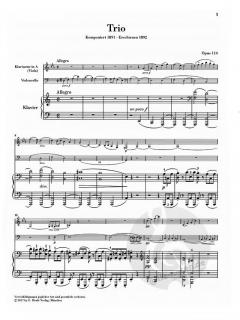 Trio a-moll op. 114 (Johannes Brahms) 