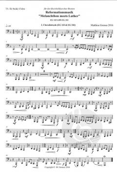 Reformationsmusik 'Melanchthon meets Luther' (Matthias Gromer) 