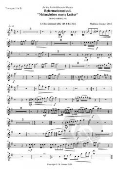 Reformationsmusik 'Melanchthon meets Luther' (Matthias Gromer) 