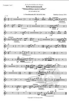 Reformationsmusik 'Melanchthon meets Luther' (Matthias Gromer) 