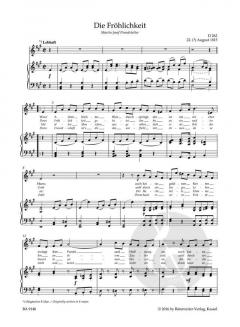 Lieder 8 von Franz Schubert 