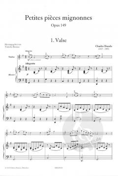 Kleine leichte Stücke op. 149 von Charles Jean-Baptiste Dancla für Violine und Klavier im Alle Noten Shop kaufen