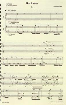 Nocturnes von Ramon Zupko für Klavier vierhändig im Alle Noten Shop kaufen