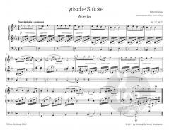 Lyrische Stücke von Edvard Grieg für Orgel im Alle Noten Shop kaufen