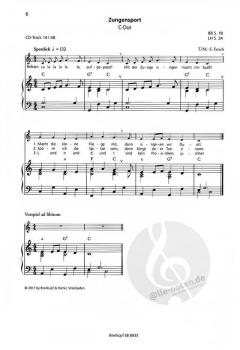 Stimmspaß mit dem kleinen Singfrosch - Klavierstimme einzeln von Stefanie Fersch 