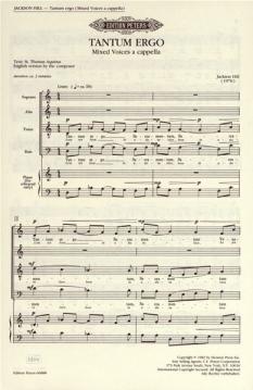 Tantum Ergo (J. Hill) 