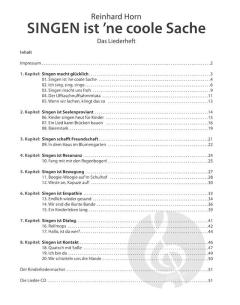 Singen ist 'ne coole Sache von Reinhard Horn 
