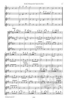 Ungarische Tänze op. 104 von Emil Kronke für 4 Flöten im Alle Noten Shop kaufen