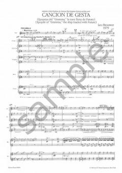 Cancion de gesta (Leo Brouwer) 