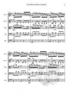 Auf dem Wasser zu singen op. 72 von Franz Schubert 