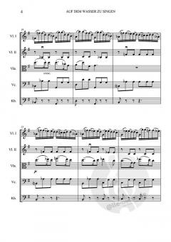 Auf dem Wasser zu singen op. 72 von Franz Schubert 