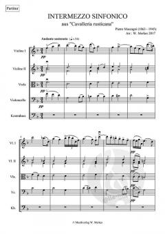 Intermezzo sinfonico von Pietro Mascagni 