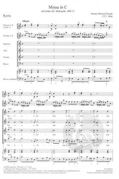 Missa in C sub titulo Sti. Michaelis MH 12 (Johann Michael Haydn) 