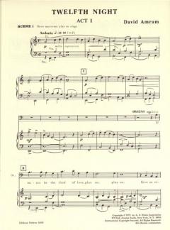 Twelfth Night von David Amram 