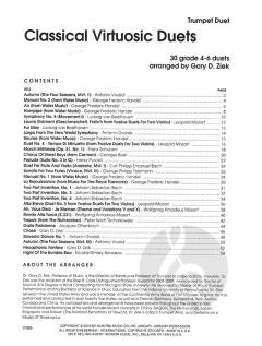 Classic Virtuosic Duets 