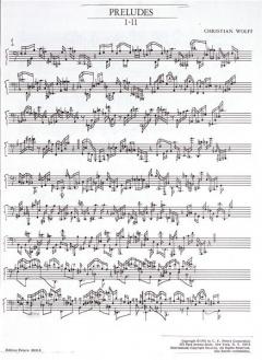 Preludes 1-11 von Christian Wolff für Klavier im Alle Noten Shop kaufen