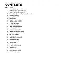 Peter Green - Signature Licks von Peter Green 