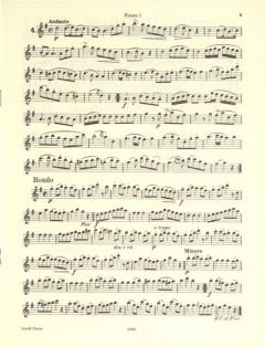 6 Duettinos op. 82 von François Devienne für 2 Flöten (Oboen) im Alle Noten Shop kaufen