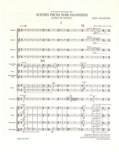 Scenes from Shir Ha-Shirim (Song of Songs) (Mario Davidovsky) 