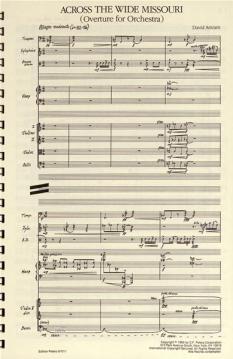 Across the Wide Missouri (Overture) von David Amram für Orchester im Alle Noten Shop kaufen (Partitur)