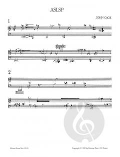 ASLSP von John Cage 