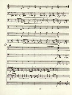 First Construction (in Metal) von John Cage für Schlaginstumente im Alle Noten Shop kaufen (Partitur)