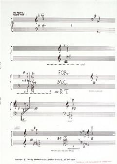 For MC and Dt von John Cage für Klavier im Alle Noten Shop kaufen