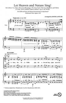 Let Heaven And Nature Sing! 