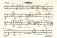 Variation von Roger Reynolds für Klavier im Alle Noten Shop kaufen