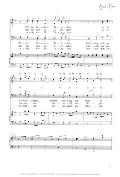 Kommt ein Vogel geflogen (Zyklus gefiederter Lieder) 