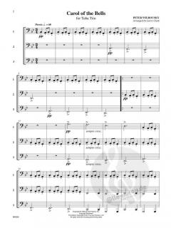 Carol of the Bells for Tuba Trio 