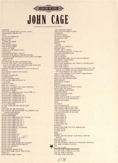 4'33' Nr. 2 für Klavier von John Cage im Alle Noten Shop kaufen
