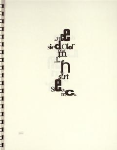 Sixty-eight Mesostics Re Merce Cunningham von John Cage 