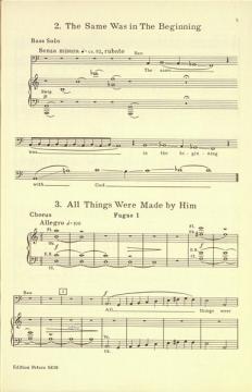 In The Beginning was The Word op. 206 (Alan Hovhaness) 