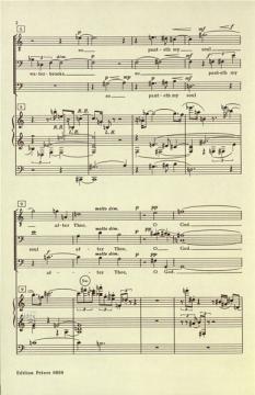 Psalm 42 für Männerchor und Orgel (Andrew Imbrie) 