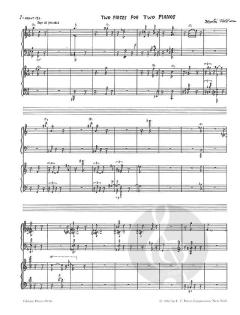 Two Pieces for 2 Pianos von Morton Feldman für 2 Klaviere im Alle Noten Shop kaufen