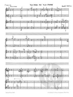 Two Pieces for 2 Pianos von Morton Feldman für 2 Klaviere im Alle Noten Shop kaufen