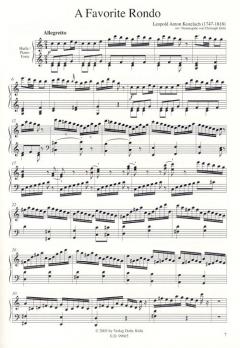 A favorite Rondo von Leopold Antonín Koželuh 