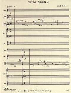 Vertical Thoughts 5 (Morton Feldman) 