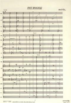 First Principles (Morton Feldman) 